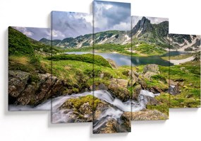Obraz - Pohľad na horu Rila (150x105 cm)