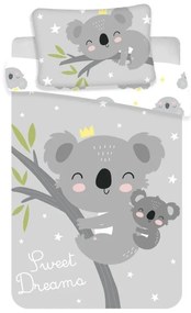 JERRY FABRICS Obliečky do postieľky Koala sweet dreams Bavlna, 100/135, 40/60 cm