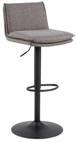 Sivé otočné barové stoličky v súprave 2 ks 107 cm Flynn – Actona