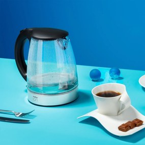 Rýchlovarná kanvica Kettle K1 Crystal Glass Black