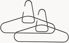 Vešiaky na oblečenie A-hanger Black, 2 ks