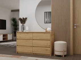 Komoda Kentero 3 (dub artisan). Akcia -22%. Vlastná spoľahlivá doprava až k Vám domov. 1132839