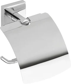 Sapho Sapho, X-SQUARE držiak toaletného papiera s krytom, chróm, XQ700