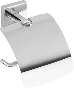 Sapho, X-SQUARE držiak toaletného papiera s krytom, chróm, XQ700