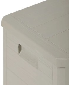 WOODYS záhradný plastový úložný box 280 L, svetlo šedá
