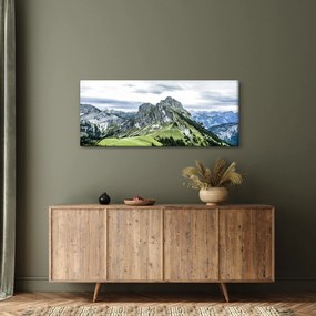 Obraz - Vrcholy hôr (120x50 cm)