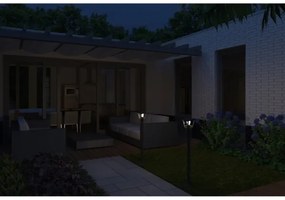 Philips 15383/30/16 - Vonkajšia lampa MYGARDEN CREEK 1xE27/60W/230V čierna
