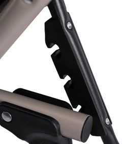 Záhradné lehátko s matracom a nastaviteľným operadlom VENUS