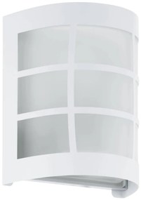 Eglo 75311 - LED Vonkajšie nástenné svietidlo CERNO 1xE27/4W/230V biela IP44
