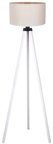 Duolla - Stojacia lampa 1xE27/60W/230V pr. 44 cm krémová/biela