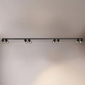 Brilagi - Bodové svietidlo SELE LONG 8xGU10/30W/230V čierna