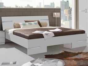 Dvojlôžková posteľ Anna 180x200 cm, biela