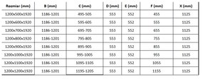 Mexen Lima sprchovací kút 120x100cm, 6mm sklo, chrómový profil - číre sklo + Slim sprchová vanička - 856-120-100-00-00-4010