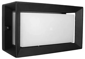 BOWI Vonkajšie nástenné svietidlo FALIN 1xE27/60W/230V IP54 čierna BW0395