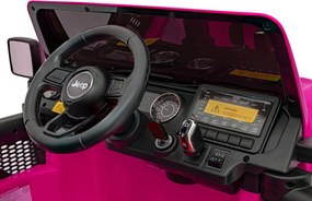 Ramiz Auto Jeep Wrangler Rubicon ružové