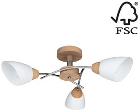 Spot-Light 8141374 - Prisadený luster VILETTA 3xE27/60W/230V