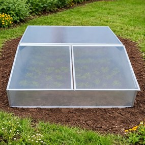 Dvojité parenisko BestBerg BBGH-120CF / 100 x 120 x 40 cm / strieborná