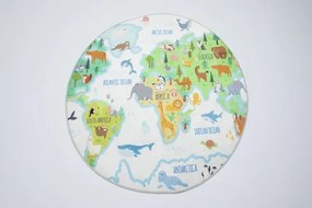 Detský koberec KIDS 250321N kruh