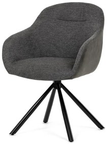 Autronic BONTEC Jedálenská stolička, béžová, látka, DCH-Y1143 BG2 Farba: Šedá