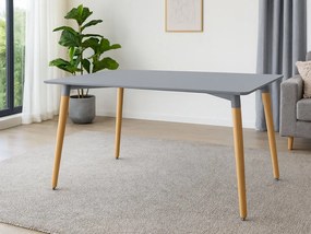 CH Jedálenský stôl Tessa - sivá