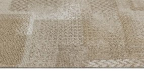 Koberce Breno Metrážny koberec FOLK 30, šíře role 400 cm, béžová, viacfarebná