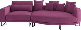 XXXLutz VEĽKÁ POHOVKA, textil, magenta Livetastic - Sedačky - 001968009105