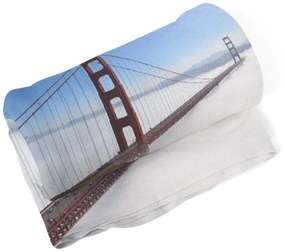 Sablio Deka Golden Gate v hmle - 150x120 cm