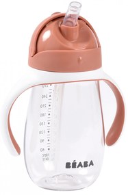 Hrnček so slamkou 300ml Terracotta