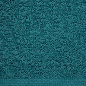 Klasický tmavotyrkysový bavlnený uterák TIANA1 Rozmer: 70 x 140 cm