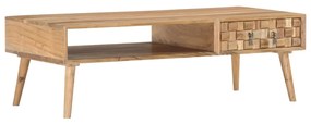 Konferenčný stolík 110x50x35 cm masívne akáciové drevo