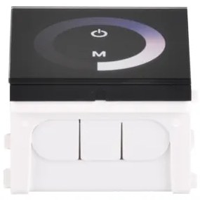 Dotykový spínač so stmievačom pre jednofarebné LED pásiky 12-24V 4-kanálový