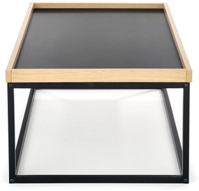 Čierny konferenčný stolík VENTUO LINEAR
