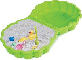 Marimex | Pieskovisko/bazénik - mušľa s krytom - zelená | 11640398