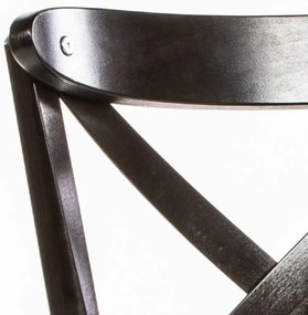DUBLINO XTON 05 WENGE DREVENÁ STOLIČKA wenge