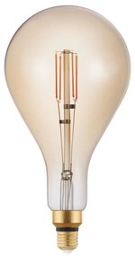 EGLO LED stmievateľná vintage žiarovka, E27, PS160, 4W, 400lm, 2200K, teplá biela, jantárová