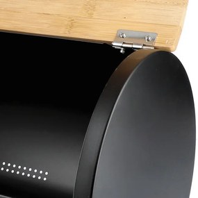 Chlebník RAKEL čierny 806761