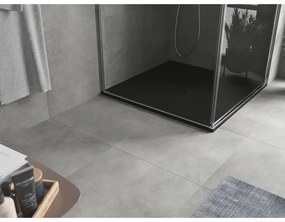 Mexen Hugo, SMC štvorcová sprchová vanička 100 x 100 cm, čierna matná, 42701010