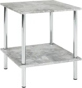 Odkladací stolík Boston, šedý betón%