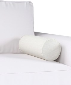 Jednoduchý valcový vankúš farba produktu krémová látka zapletaná