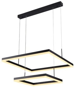 LED Stmievateľný luster na lanku LED/90W/230V 3000-6500K + diaľkové ovládanie