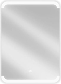 Mexen Nida, LED kúpeľňové zrkadlo s podsvietením 50x70 cm, 6000K, ochrana proti zahmlievaniu, 9806-050-070-611-00