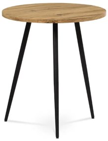 Odkladací stolík Autronic 40 cm hnedý MDF AF-3005 OAK
