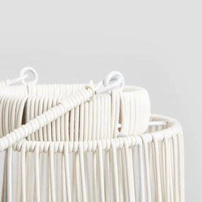 Lampáš MODERN HAMPTONS s LED sviečkou biely 741982