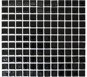 Keramická mozaika B 890 čierna 30,2 x 33 cm