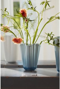 Svetlomodrá keramická váza (výška 20,5 cm) Hammershøi – Kähler Design