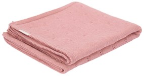 Deka pletená 70x100 cm Pure Pink Blush