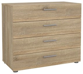 Komoda v dubovom dekore Tvilum Pepe, 80 x 68 cm