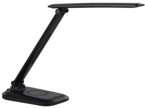 Immax 09106L - LED stmievateľná stolná lampa s bezdrôtovým nabíjaním QI LUMI LED/7W/230V čierna