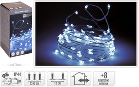 Světelný LED řetěz s časovačem Colton 2390 cm studený bílý