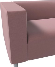 Poťah na sedačku Klippan (pre 4 osoby) farba produktu fialová látka zamatová